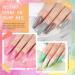 PEACECOLOR Gel Nail Kit with Electric Nail File | 10 Colors Gel Polish Set | 36W UV/LED Lamp | Starter Kit with Professional Manicure Tools & Halloween Decorations - Buy Online on GoSupps.com