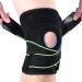 ABYON Knee Braces for Knee Pain Knee Brace with Side Stabilizers and Patella Gel Pad Effective Relieves Meniscus Tear ACL LCL MCL Arthritis Non Slip Adjustable Knee Support for Men and Women