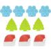 ABEEC 10 Bombs Gift Set for Kids | Fun Santa Hat Snowflake & Christmas Tree Shapes - Perfect Holiday Gift! - Buy Online on GoSupps.com