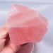 QPYD Natural Healing Rose Quartz Crystal - 650-700g Polished Freedom Mineral for Personalized Living Culture - Buy Online on GoSupps.com