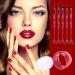 Clear Silicone Jelly Stamper Nail Dotting Pen Transparent Nail Stamper Scraper for French Tip Nails Art Design Manicure Tools (Set C) - Buy Online on GoSupps.com