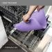 Reopet Silicone Waterproof Feed Mat for Pets - Elevated Edges Dog & Cat Space Mat (53x37 cm Taro Purple) - Perfect for Mess-Free Feeding - Buy Online on GoSupps.com