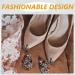 GALPADA Metal Shoes Pointed Protector - 3 Pairs Durable High Heels Toe Caps for Boot Repair & Decoration - Buy Online on GoSupps.com