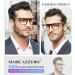 MARE AZZURO Oversized Blue Light Blocking Reading Glasses for Men - 2.25 Strength Computer Readers in Black - Shop Internationally - Buy Online on GoSupps.com