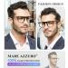 MARE AZZURO Blue Light Blocking Reading Glasses for Men | Large Readers | Black | Strengths 1.0-6.0 | 1.5x Magnification - Buy Online on GoSupps.com