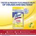 Lysol Disinfectant Wipes, Lemon Lime Scent, 80 Count - Pack of 2 | Antibacterial Cleaning for Multi-Surface Disinfection - Buy Online on GoSupps.com