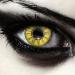 Design lenses colored yellow contact lenses for Sharingan Cosplay "Date A Live" 1 pair (2 pieces) soft color lenses without strength Kurumi "