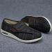 WCXTY Diabetic Slippers - Memory Foam Easy Close Bandage Shoes for Edema - Black Size 6 - Buy Online on GoSupps.com