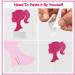 22 PCS Hot Pink Girl Cake Toppers for Wedding, Birthday, Baby Shower - Girl Theme Party Decoration Supplies - Buy Online on GoSupps.com