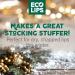 Eco Lips Organic Candy Cane Moisturizing Lip Balm - Organic Coconut Oil and Sunflower Wax - Soothe Moisturize Dry Cracked and Chapped Lips - 100% Plastic-Free Plant Pod Packaging - Made in USA - Buy Online on GoSupps.com
