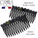 Camila Paris CP2869/2 Small Rounded Black French Twist Hair Comb - Strong Hold Hair Clip for Women - Made in France - Buy Online on GoSupps.com