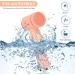 Electric Facial Cleansing Brush with 6 Brush Heads - Waterproof and Gentle Exfoliating Silicone Face Scrubber for Deep Cleansing, Blackhead Removal, and Massaging - Pink - Buy Online on GoSupps.com