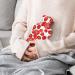 Red Tomato Hot Water Bottle with Plush Cover - Hand Warmer for Adults & Children (26.5x15.3cm) | International Shipping Available - Buy Online on GoSupps.com