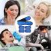 LotFancy Face Ice Pack Wrap for TMJ and Wisdom Teeth - 4 Reusable Hot Cold Therapy Gel Packs for Pain Relief in Chin, Head, Oral and Facial Surgery - Ideal for Dental Implants - Blue - Buy Online on GoSupps.com