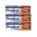 Fixodent - Fixodent Pro - Duo Action - Longue Dur e - Plus Fort - Lot de 3 tubes