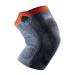 THUASNE - Reinforced Support Knitted Sport Knee Pad - Knee Support & Comfort - Elastic Fabric Soft Lateral Ribs - Simple Use - CE Medical Device grey - gray L
