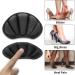 Sibba Heel Cushion Inserts - 4 Pairs of Black High Heel Pillows & Shoe Protectors for Comfort & Support | Ideal for Men & Women - Buy Online on GoSupps.com