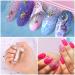 Colorful Micro Pixie Beads Nail Crystals - Glass Caviar 3D Decorations - Buy Online on GoSupps.com