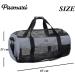 PACMAXI Mesh Diving Duffel Bag - Collapsible Large Beach Tote for Diving and Snorkeling Gear - Black - Buy Online on GoSupps.com