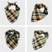 KUUQA 10 Pack Triangle Dog Bandanas Plaid Bibs Scarf Washable and Adjustable Kerchief Set for Dogs Cats Pets - Buy Online on GoSupps.com