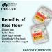 Blessfull Healing Organice Rice Flour 1 lb (453 Gram) - Buy Online on GoSupps.com
