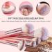 MAANGE 20Pcs Premium Synthetic Makeup Brush Set with Gift Box in Pink - Ideal for Foundation, Face Powder, Blush, and Concealers - Buy Online on GoSupps.com