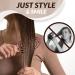 Marqus Bio Hairbrush - Wild Boar Bristles Spiral Spring | Shine & Volume for Every Hair Type | Tangle-Free Natural Brown - Buy Online on GoSupps.com
