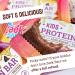 ZEEK BAR Kids Protein Snack Bars | 50% Less Sugar | 8g Protein | All Natural, Non-GMO, Gluten-Free | Brownie Blast Off | 4 Count Pack - Buy Online on GoSupps.com