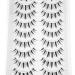 Geeneiya Manga Lashes Natural Look Anime False Eyelashes - 10 Pairs Asian Japanese Chinese Makeup Clusters - Buy Online on GoSupps.com