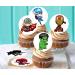 Pre-Cut Superheroes 1A Edible Stand up Wafer Paper Cupcake Toppers Cake Decorations Birthday Party Superhero Mix (12) - Buy Online on GoSupps.com