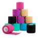 Zusan Vet Wrap 5cm 4.5m Pack of 12 Cohesive Bandages for Pets | Self-Adhesive Tape for Human Wrist and Ankle Sprain Assorted Colors