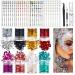 Cosmetic Glitter Powder Body Glitter Face Paint Body Glitter Face Paint | Glitter Face Paint | With Glue Gel & Nightclub Face Brush p