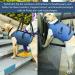 COODEO XL Dog Harness - Padded Breathable Support & Rehabilitation Belt for Pets with Joint Injuries | Adjustable Lifting Straps (Blue) - Buy Online on GoSupps.com