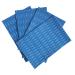 KXKZREN 4 Pieces Paddle Board Traction Pad 15"x10" EVA Foam Anti-Slip Surf Traction Pads Deck Grip Mat with Strong Adhesive DIY Trimmable Sheets for SUP Skimboard Surfboard Boat Kayak Canoe Yacht Blue