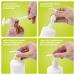 Asvita Fresh Mix Concentrate Dosing Pump - 1L Comfort Bottles (10 Pcs) - Food Safe Dispenser for Beverage Concentrates & Syrups - 28mm Thread - Buy Online on GoSupps.com