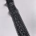 Lace Realm 1 Inch Wide Black Stretch Lace Ribbon for Bridal Wedding Decorations - DIY Crafts (9073 Black) - Buy Online on GoSupps.com