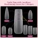 Soft Gel Nail Tips Square - XL Long Clear Full Cover Tips | 360PCS Matte No C Curve - Perfect for Nail Extensions & Professional Use - Buy Online on GoSupps.com