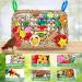 Wellensing Colorful Wavy Toy Accessories for Parrots - Edible Seagrass Climbing Playground Hammock Mat - International Shipping - Buy Online on GoSupps.com