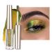 Anglicolor 3 couleurs de fard paupi res cam l on fard paupi res liquide m tallique hautement pigment longue tenue s chage rapide (101 Vert-Or)