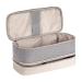 Kokiya Double Layer Carrying Case Hair Dryer Storage Bag Organizer Holder for Toiletries