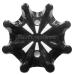 Softspikes Pulsar Golf Cleats Kit Fast Twist Black