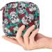 Rose Flower Skull Sanitary Napkin Storage Bag - Large Capacity, Menstrual Cup Pouch, Travel Portable Makeup Organizer - Color 1 - Buy Online on GoSupps.com