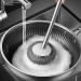 Scourer with Long Handle - Flexible Stainless Steel Pot Scourer with Hanger Uitility Gadgets for Non-Stick Pans Iron Pots Bowl Dishwashing Sink Dyog - Buy Online on GoSupps.com