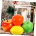 FRCOLOR 20 Pcs Christmas Fruit Candles Orange Decor Artificial Fruit Candles Fruit Figurines Fireplace Decor Lemon Shaped Candles Peach Shaped Candles Mantel Decor Statue Paraffin Indoor - Buy Online on GoSupps.com