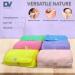 30Pcs DualVertex Reusable Makeup Remover Cloth - Microfibre Face Cloth Set for Gentle Face Cleansing - 6 Colors, 15x15cm + Laundry Bag - Buy Online on GoSupps.com