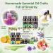 Aeshory 6 x 10ml Essential Oils Set - 100% Pure Therapeutic Grade Aromatherapy Oils for Home Diffusers - Lemon, Lavender, Tea Tree, Eucalyptus, Orange, Peppermint - 60ml Pack - Buy Online on GoSupps.com