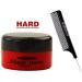 Buy Magic Move Hair Product Cream by Supremo Japan - Sleek Steel Pin Tail Comb Included | Japanese Creme Pomade Clay (HARD Red) - 4.2 oz - International Shipping Available - Buy Online on GoSupps.com