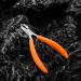 Fvion Precision Nail Tongs | Matt Handle Nail Scissors for Ingrown Toenails | Non-Slip Design for Thick Fingernails | Soft Handle Orange - Buy Online on GoSupps.com