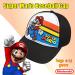 Nintendo Super Mario Boys Baseball Cap | Ages 4-12 | Adjustable & 100% Cotton | Many Styles & Colors - Buy Online on GoSupps.com