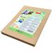 S&X Bird Cage Gravel Paper 30 Pack 15" x 11" Sand Sheets for Easier Cleaning and Bird Health 15" x 11" - 30PCS